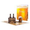 Elegant 3D Beer Bottle and Mug Popping Up Greeting Card for Celebrating Birthdays and Father's Day Retirement Cards