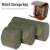In Stock Waterproof Stain-Resistant Watch Box: Single/Double/Triple, PU Leather Portable Storage