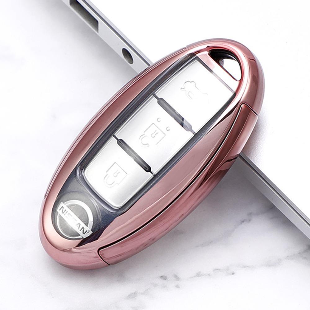 Car Key Case Cover for Nissan X-Trail Qashqai Teana Altima Key Fob Protector Shell Holder