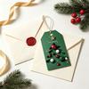 48PCS Hangable Holiday Gift Tag Cards Multicolor Gift Packaging Supplies  For Holiday Decor