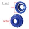 IBC-Tankadapter Kraftstofftank-Anschlussstück S60 Gewindekappe 60mm auf 1"3/4"1/2" Innengewinde Hahnanschluss Gartenbewässerungsventil-Anschlussstück