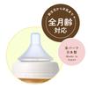 ChuChu Wide Mouth Plastic Baby with Made in for Newborns and All Ages Multi-Fit Bottle, 160mL, Nipple, Japan, Weaning,