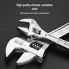 Universal Adjustable Wrench Set: Multifunctional Large and Small Genuine Wrenches