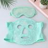 Ice Eye Mask And Face Mask Hot Cold Compress for Puffy Eyes Dry Eyes Migraines Toothaches Redness Relief Double-Sided Gel Beads Reusable Therapy Skin
