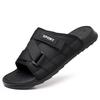 Fashion Luxury Brand Summer Slippers Men Soft Bottom Half Drag Slides Leisure Walk Sandals Outdoor Beach Flats Versatile Man Flip-flops