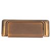Antique Bronze Door Handle Zinc Alloy Flush Pull Handle Simple Concealed Handle  Wardrobes