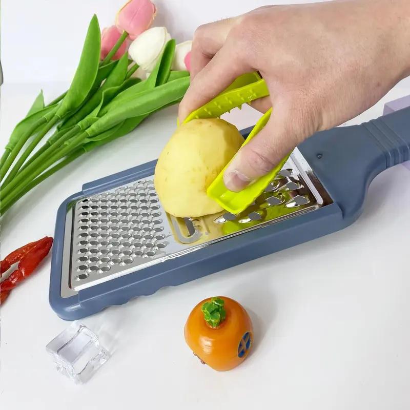 1PCS Multifunctional Kitchen Hand Guard Clip Household Cutting Vegetable Anti-cut Finger Guard Hand Guard Finger Protection Cover Anti-cut Artifact