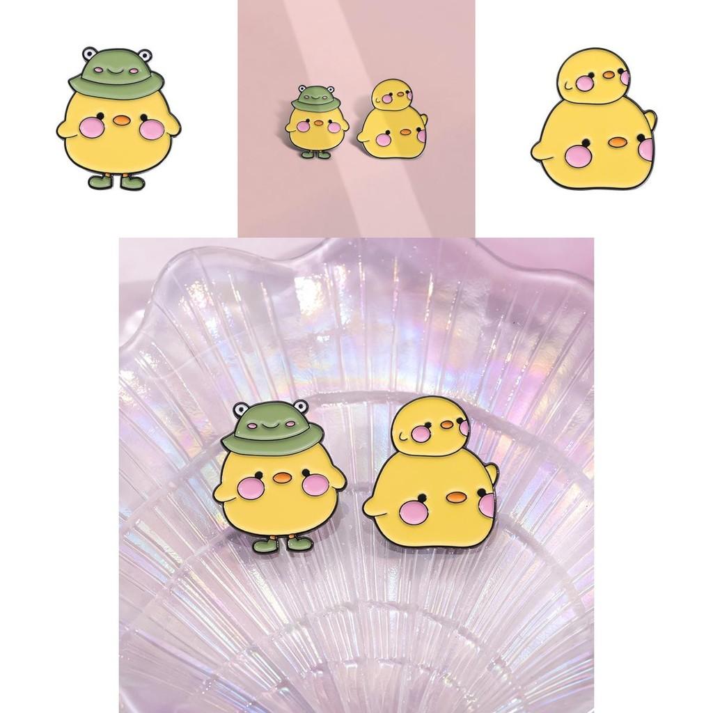 Unique Animal Design Brooch Stylish Cartoon Duck Brooch For Unisex Accessories Fashion