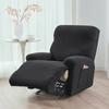 1 Seater Split Recliner Sofa Covers Jacquard Stretch Armchair Cover Relax Single Lounge Sofa Slipcover for Living Room Home