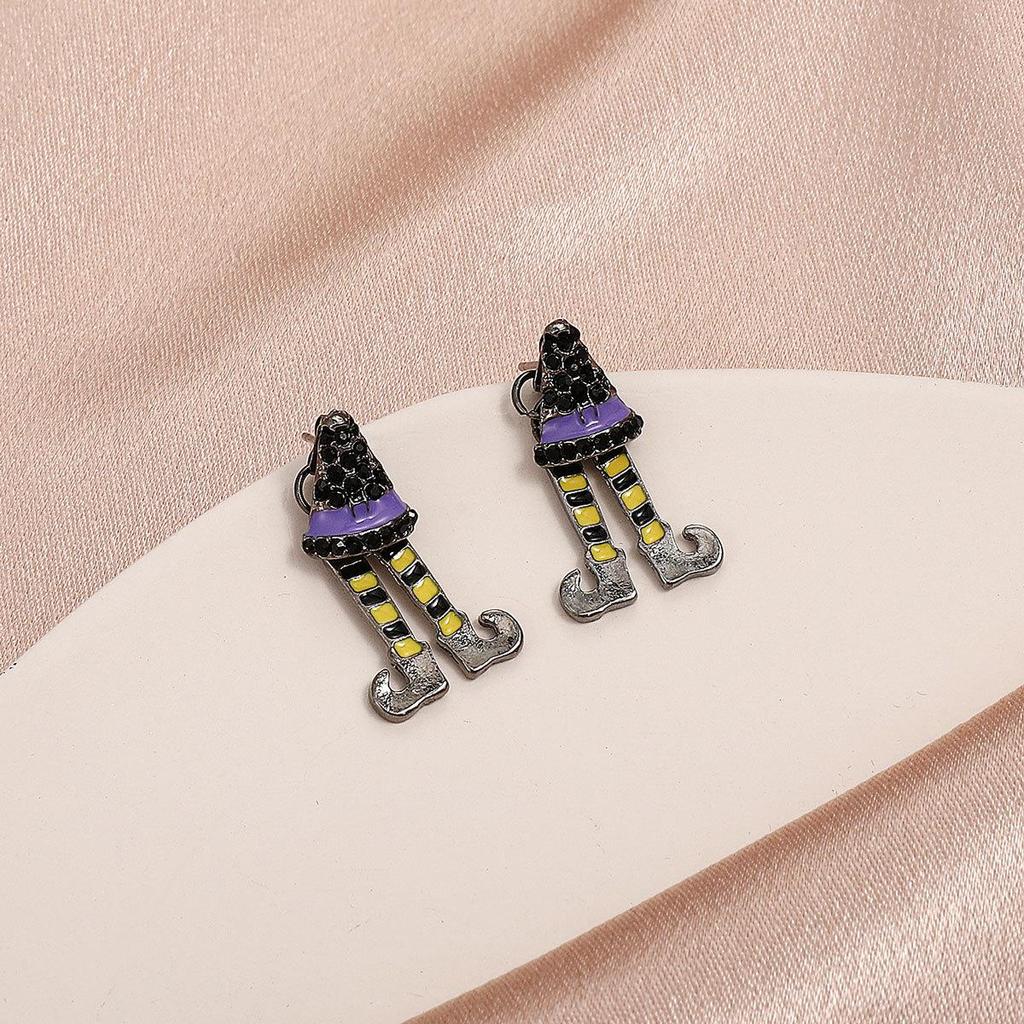 Orecchini di Halloween Ragno Teschio & Zucca Pipistrello: Unisex, Divertente ed Esagerato