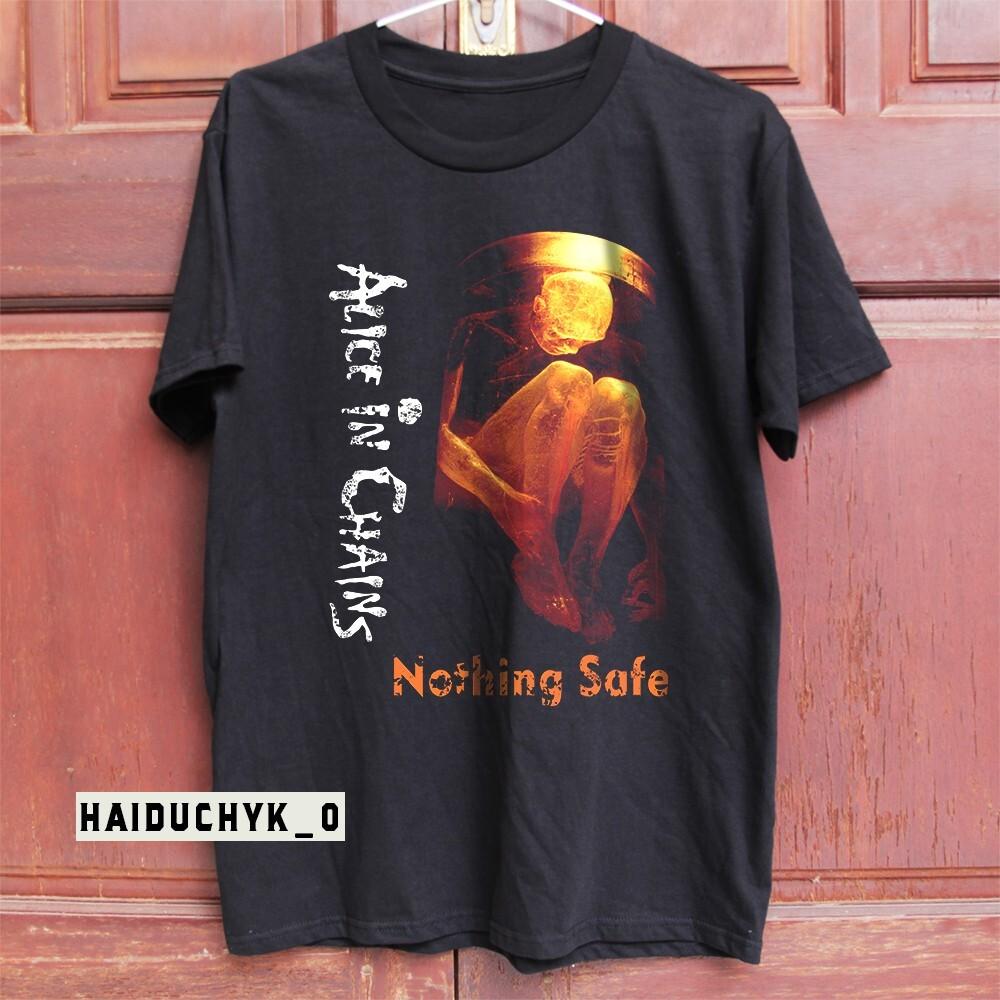 Alice In Chains  Nothing Safe Unisex Black T-shirt Size S-5XL Unisex T-Shirt S