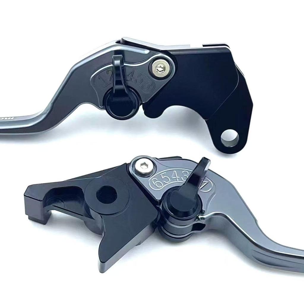 Motokano GSX250R GSX-250R GSX-250R GSR250 V-Strom 250 6-Stage Adjuster Short Brake Lever (Titanium)