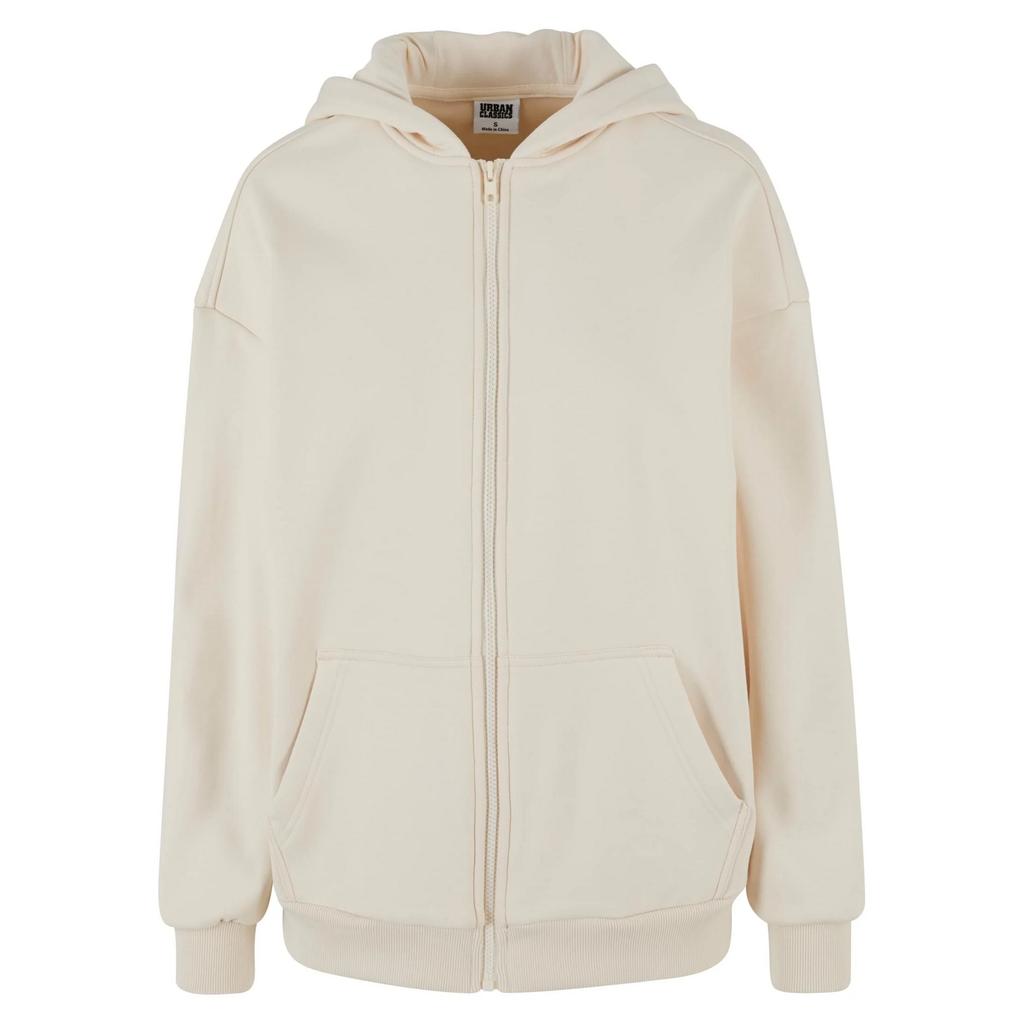 Urban Classics Womens/Ladies Cozy Zip Front Oversized Full Zip Hoodie