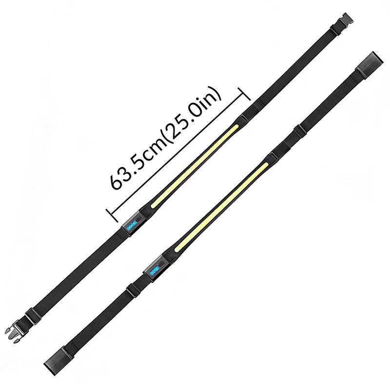 Rechargeable Work Light Magnetic LED Mechanic Bar for Car Repair Foldable Automotive Hood Lamp with Hooks Portable Bay Light for Workshop