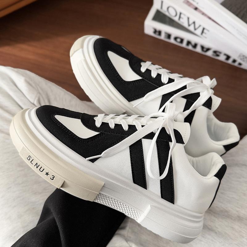 Fashion Men's Shoes 2025 New Spring/summer Color Blocked Casual Sports Shoes Men's Plus Size