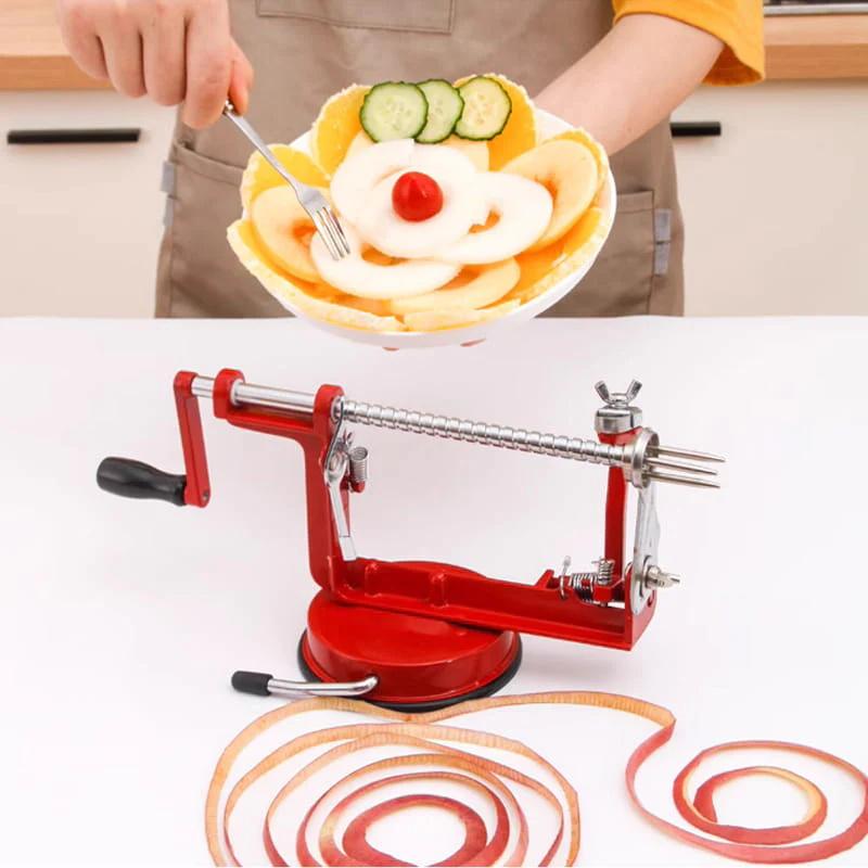 2025 Apple Peeler 3 In 1 Hand-cranked Stainless Steel Fruit Peeler Slicing Machine Peeled Tool Kitchen Apple Slicer Corer Cutter