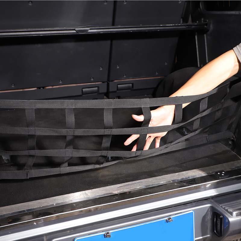 Car Rear Trunk Boot Organizer Pocket storage net pocket For Mercedes Benz G Class W463 2004-2018 Car Accessories