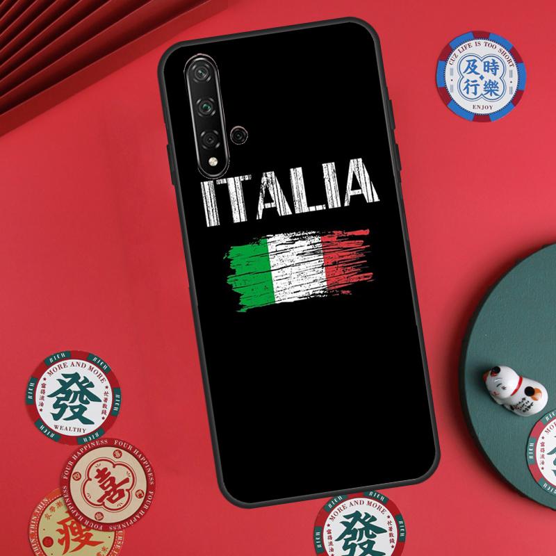Italy Flag For Huawei Nova 12s 7i 8i 11i 12i Y73 Y70 Y90 Y60 Y72 Y61 Y91 9 10 SE P30 Pro P40 Lite Case