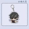Acrylic Keychain Women Bai Xian Yun Yan Cute Anime Character Key Chain Man BL Couple Keyring Pendant Jewelry