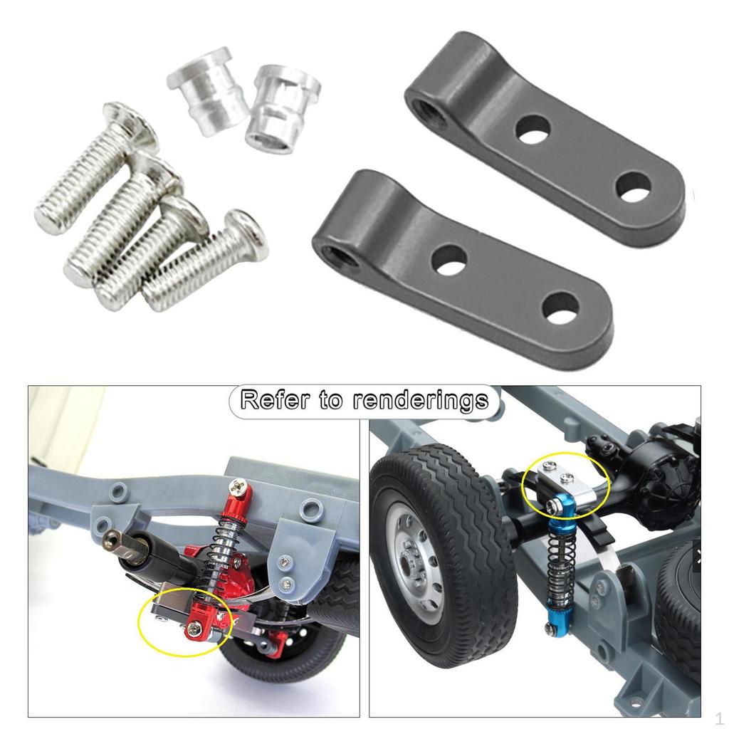 Rear Shock Absorbers Mounts Fit 42 1/10 Truck Car DIY Parts