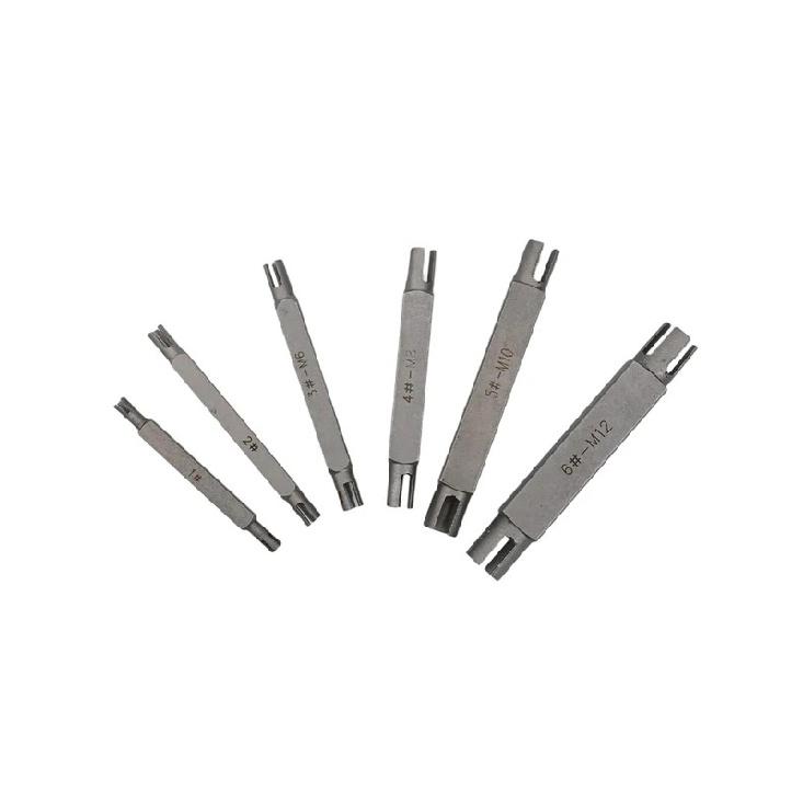 Double Head Extractor Broken Tap Extractor DIY Projects M10 Broken Tap Removal Tool Set Tap Extractor 6PCS Set