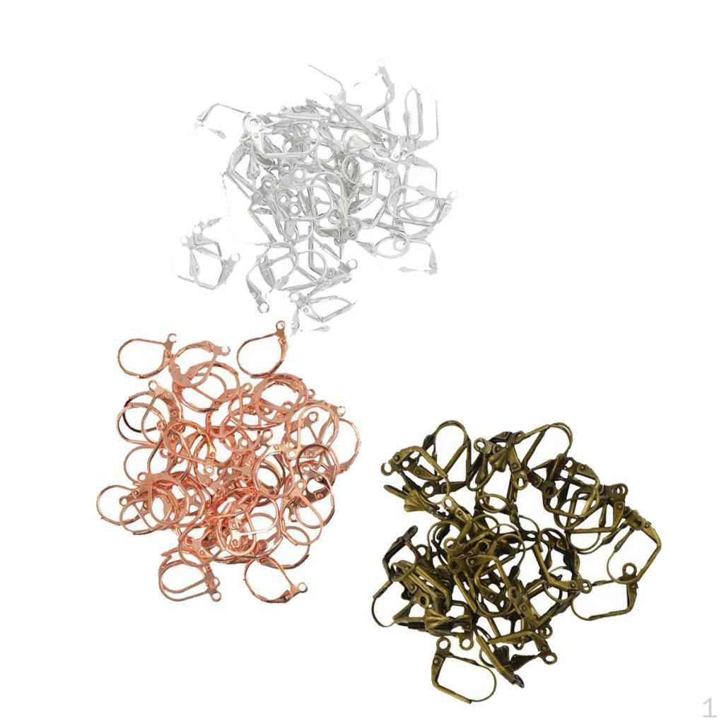 150 Pieces French Earring Hook Ear Wire Lever Back Jewelry Finding
