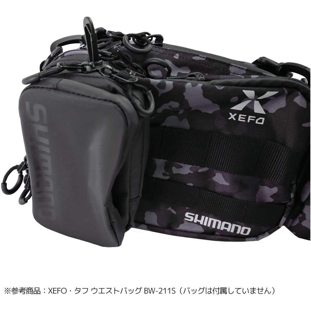 Shimano Fishing Pouch Black MW BP-071S Waterproof Durable Storage Bag