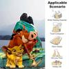 1pc. Cartoon Lion King Simba Pumbaa Timon Blanket, Home Decor Gift for All Seasons, Throw Blanket for Couch, Bed, or Car,Soft Flannel Throw