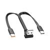 Multi Charging Cable Universal 2 In 1 Multiple Port USB To USB C Fast Charger Cord with Type C Connectors for Phones
