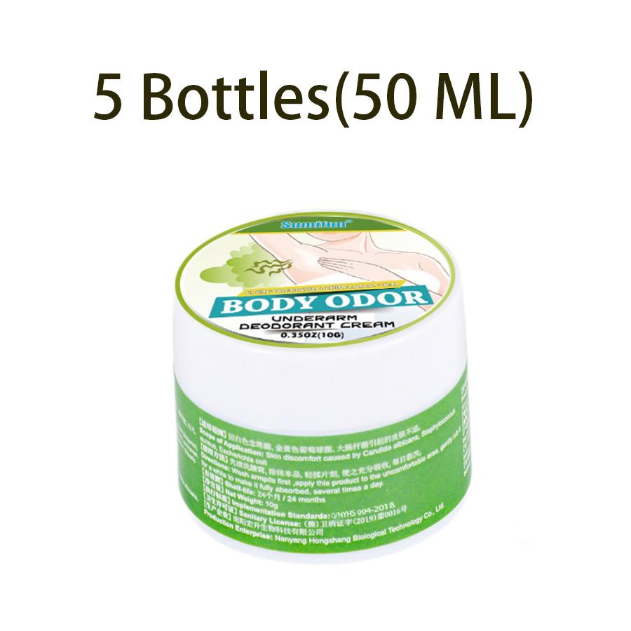 Sumifun 10/20/50 ML Relieve Body Odor Herbal Ointment Underarm Sweat Odor Removal Lasting Deodorizer Eliminate Bad Smell Antiperspirants