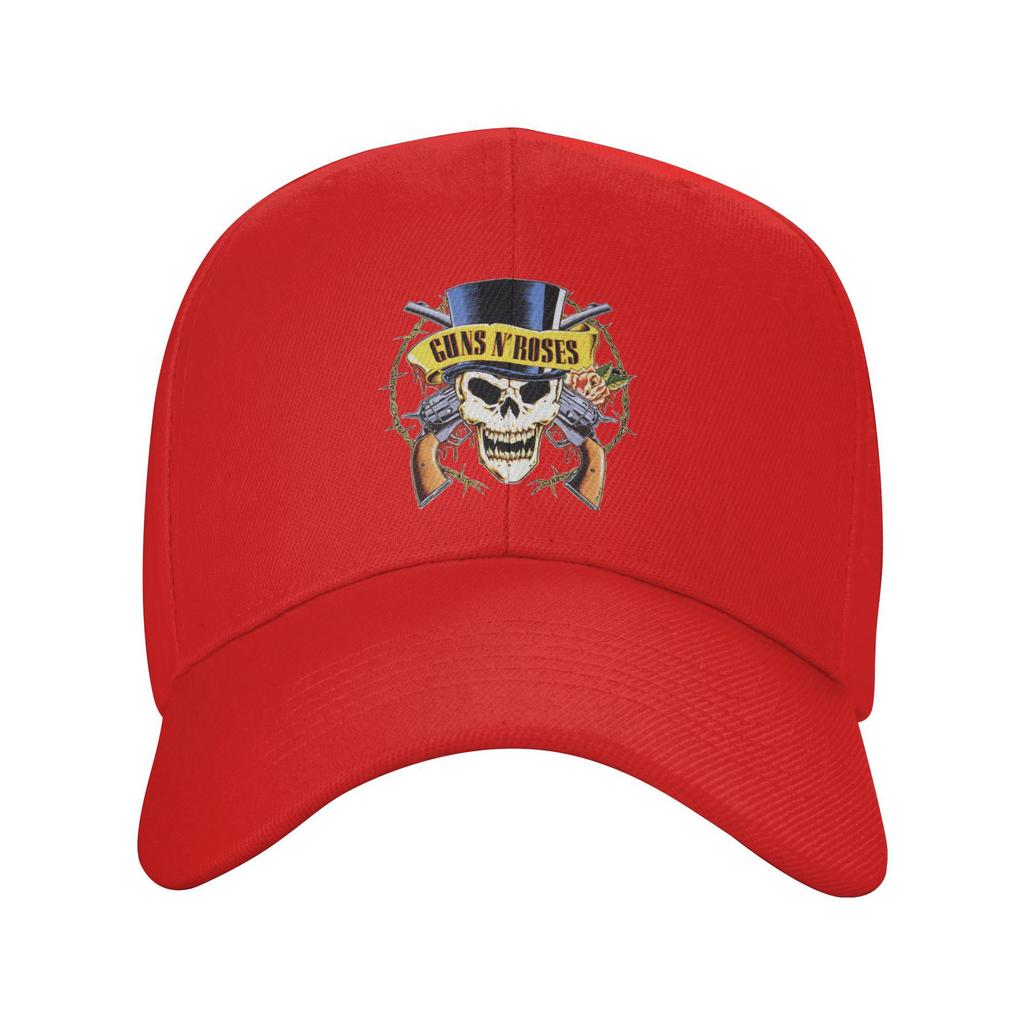 Custom Fashion Guns N Roses  Baseball Cap for Unisex Women Adjustable Adult Bullet Logo Dad Hat Summer