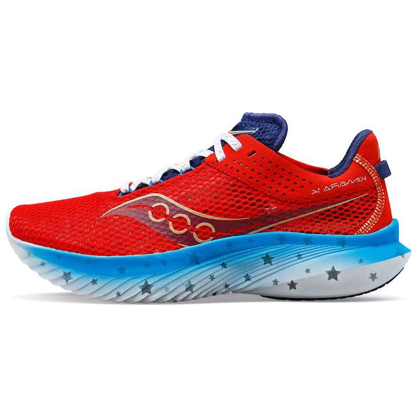 SAUCONY Kinvara 14 Liberty Herre Sneakers Rød Hvit Blå S20823-76