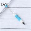 DIY Crafting Pens Beadable Pen, Colorful Fancy Beaded Ballpoint Decorative Gift for Students, Party Favors, Creative Office Supplies Giftable