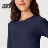 Women's Slim Fit Round Neck Knit Top