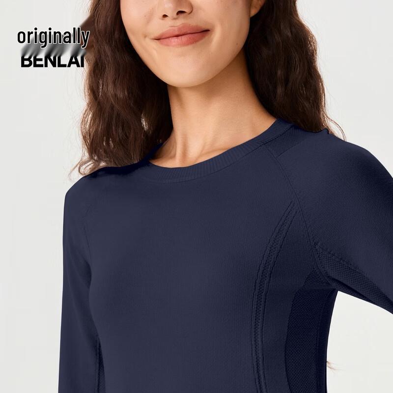 Women's Slim Fit Round Neck Knit Top
