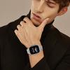 Silver Watch Strap For Apple Watch Series 10 9 8 7 SE 6 5 4 3 2 1 42mm    41mm    40mm     38mm Bands Stainless Steel Magnetic Clasp