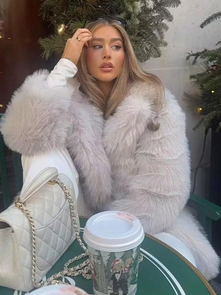 Women's Winter Lambswool Thick Cardigan Coat - New Fur Series