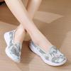 Summer Women Casual Nurse Plus Size Flats Loafers Soft Beach Walking Sports Shoes Lightweight Slip On