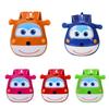 Cute Cartoon Animal Children's Backpack For Boys And Girls With Pvc Material And Reduced Load Functionality
