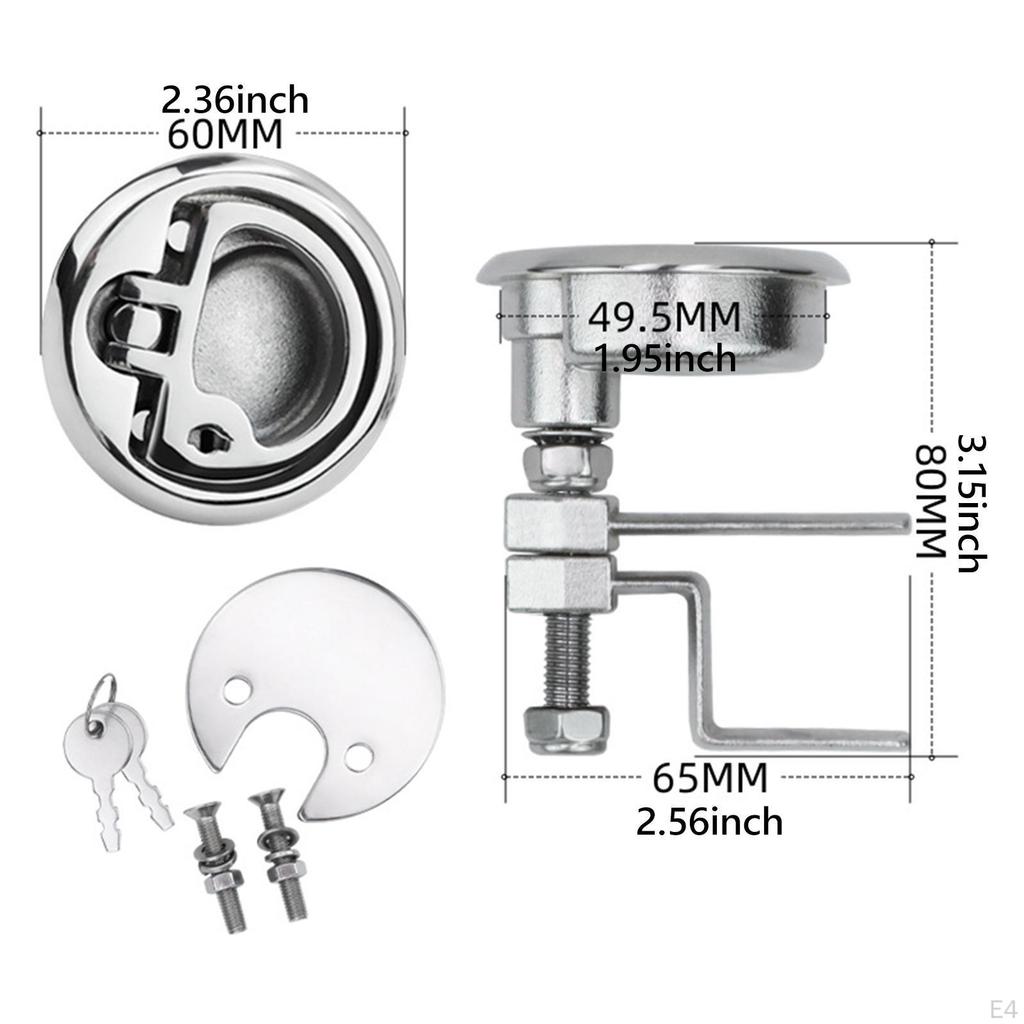 Boat Cam Latch Floor Buckle for Marine Use