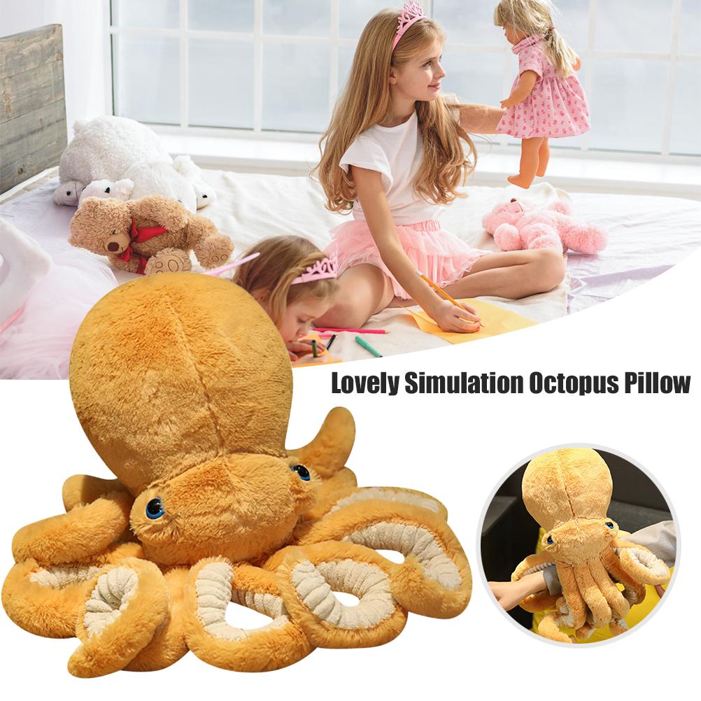 30CM Pernă Minunată Simulare Caracatiță Jucărie de Pluș Păpușă Animal Cadouri pentru Copii Moale Accesorii pentru Casă