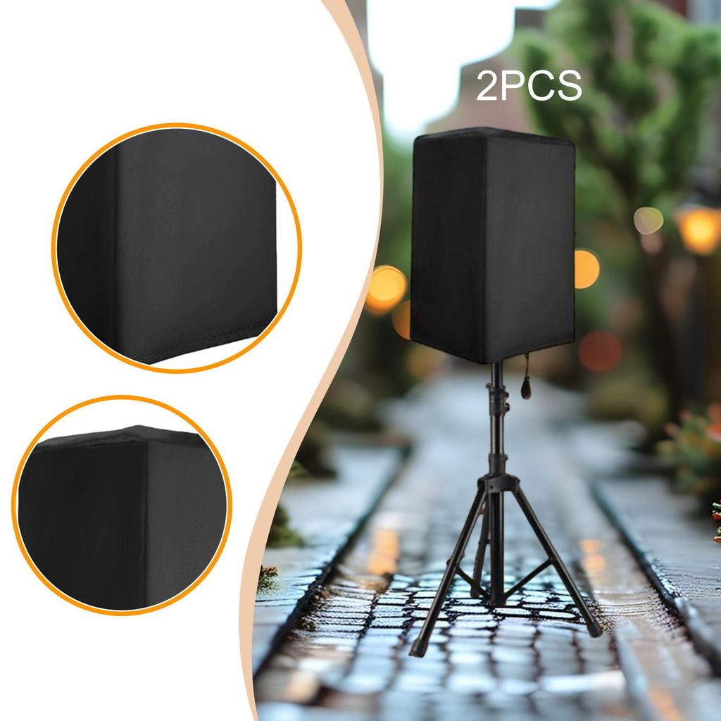 Covers for Outdoor Speakers (2 Pack) - Multimedia Speaker Protectors Practical Cases