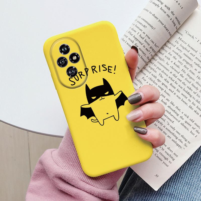 Beautiful Flowers For Honor 200 Case Cute Heart Leopard Print Cover Soft Silicone Matte Protective Funda For Honor 400 Lite Pro