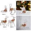 Christmas Elk Statue Christmas Elk Figurine Christmas White Deer for Centerpiece