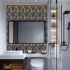 40pc Peel and Stick 3D Mosaic Tile Stickers Self Adhesive Crystal Tiles for Kitchen Bathroom Wall Backsplash Renovation