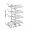 Scaffale Organizer Regolabile per Pentole e Padelle, 4 Livelli, Storage Universale, Portacoperchi a 3 Livelli per Servire