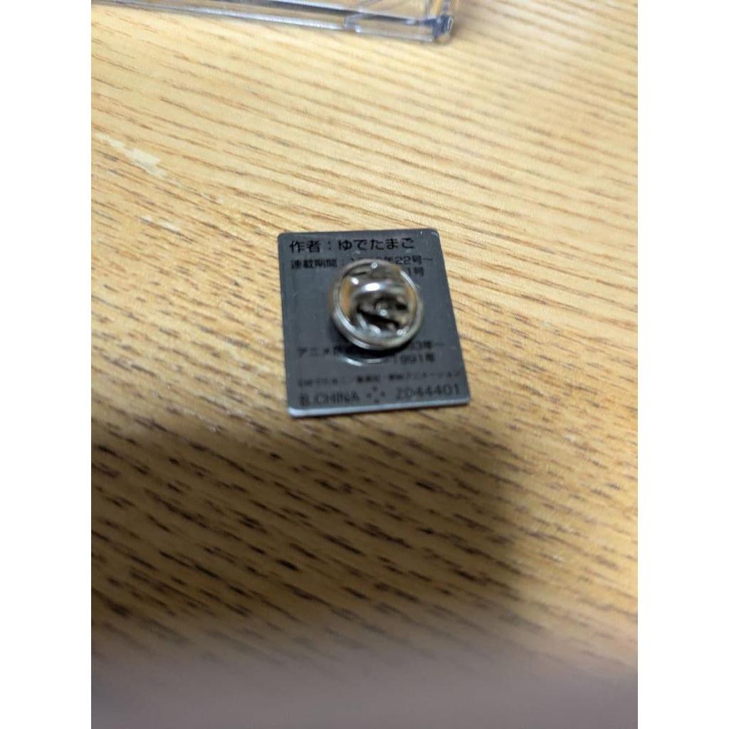Used Rare Weekly Shonen Jump 40th Anniversary Kinnikuman Pin Badge