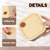 Square Lunch Box with Lid 304 Stainless Steel Sealed Bento Lunch Box Fruit Salad Food Container For Student Office Worker