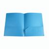 Plastic Two Pocket Folders Waterproof with Pockets File Folders Store Documents Reusable Business Card Holder