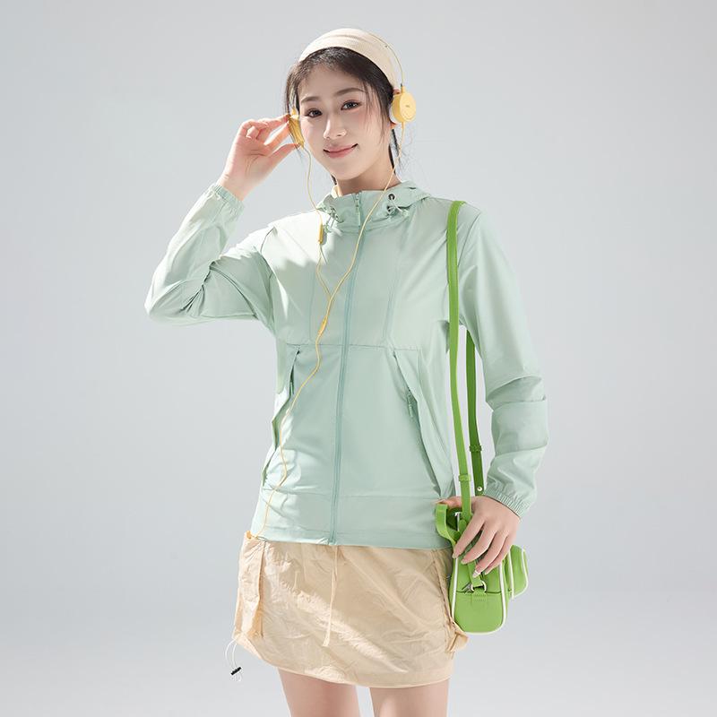 New Sunscreen Clothes, Women's Waist Skin Clothes, UV Protection, Cycling, Running Sports Sunscreen Clothes, Men's
